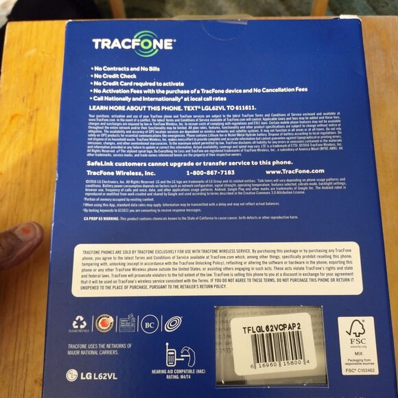 Tracfone LG Premier LTE Android Smartphone 5.3" Touchscreen 8 MP Camera -NEW - Picture 4 of 8